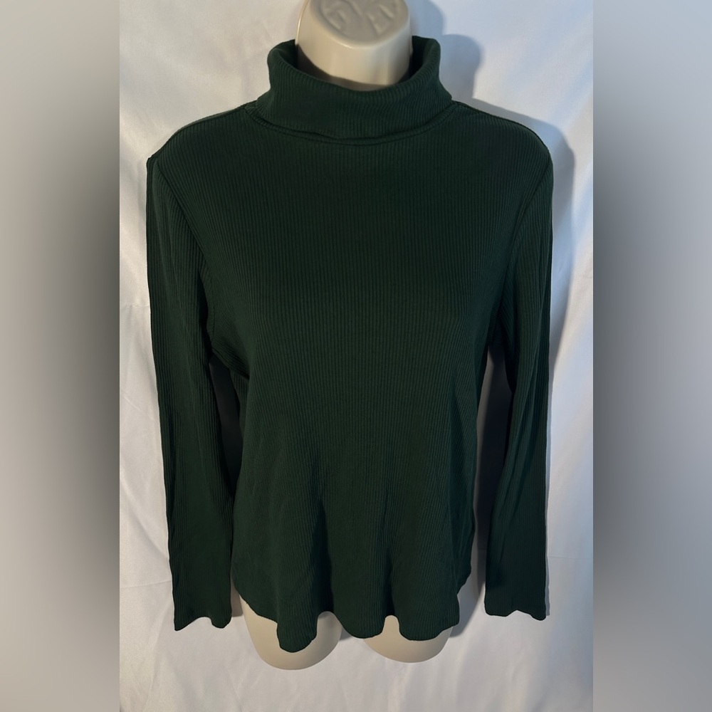 Forest Green Turtle Neck